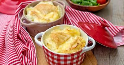 Gratin de Polenta au Beaufort